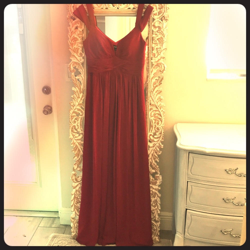 Red dress